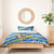 US Virgin Islands Soccer Bedding Set Team Dashing Eagles Come On
