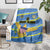 US Virgin Islands Soccer Blanket Team Dashing Eagles Come On