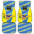 US Virgin Islands Soccer Car Mats Team Dashing Eagles Come On