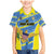 Custom US Virgin Islands Soccer Family Matching Mermaid Dress and Hawaiian Shirt Team Dashing Eagles Come On