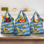 US Virgin Islands Soccer Grocery Bag Team Dashing Eagles Come On