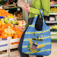US Virgin Islands Soccer Grocery Bag Team Dashing Eagles Come On