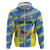 Custom US Virgin Islands Soccer Hoodie Team Dashing Eagles Come On