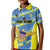 Custom US Virgin Islands Soccer Kid Polo Shirt Team Dashing Eagles Come On