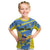 Custom US Virgin Islands Soccer Kid T Shirt Team Dashing Eagles Come On