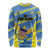 Custom US Virgin Islands Soccer Long Sleeve Shirt Team Dashing Eagles Come On