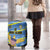 US Virgin Islands Soccer Luggage Cover Team Dashing Eagles Come On