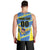 Custom US Virgin Islands Soccer Men Tank Top Team Dashing Eagles Come On