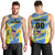 Custom US Virgin Islands Soccer Men Tank Top Team Dashing Eagles Come On
