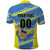 Custom US Virgin Islands Soccer Polo Shirt Team Dashing Eagles Come On