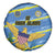 US Virgin Islands Soccer Spare Tire Cover Team Dashing Eagles Come On