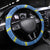 US Virgin Islands Soccer Steering Wheel Cover Team Dashing Eagles Come On