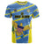 Custom US Virgin Islands Soccer T Shirt Team Dashing Eagles Come On