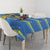 US Virgin Islands Soccer Tablecloth Team Dashing Eagles Come On