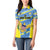 Custom US Virgin Islands Soccer Women Polo Shirt Team Dashing Eagles Come On