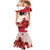 Personalised Canada Day 1867 Family Matching Mermaid Dress and Hawaiian Shirt Moose With Maple Leaves