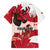 Personalised Canada Day 1867 Family Matching Summer Maxi Dress and Hawaiian Shirt Moose With Maple Leaves