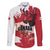 Personalised Canada Day 1867 Family Matching Summer Maxi Dress and Hawaiian Shirt Moose With Maple Leaves