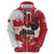 Personalised Canada Day 1867 Hoodie Moose With Maple Leaves