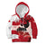 Personalised Canada Day 1867 Kid Hoodie Moose With Maple Leaves