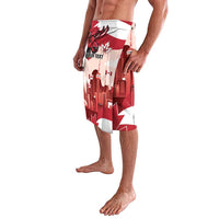 Personalised Canada Day 1867 Lavalava Moose With Maple Leaves