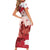 Personalised Canada Day 1867 Short Sleeve Bodycon Dress Moose With Maple Leaves