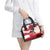 Canada Day 1867 Shoulder Handbag Moose With Maple Leaves