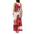 Personalised Canada Day 1867 Tank Maxi Dress Moose With Maple Leaves