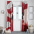 Canada Day 1867 Window Curtain Moose With Maple Leaves