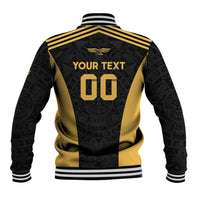 Custom Football 2025 Mexico Baseball Jacket Special Gold Edition