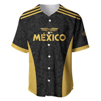Custom Football 2025 Mexico Baseball Jersey Special Gold Edition