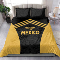 Football 2025 Mexico Bedding Set Special Gold Edition