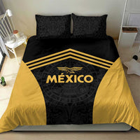 Football 2025 Mexico Bedding Set Special Gold Edition