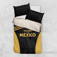 Football 2025 Mexico Bedding Set Special Gold Edition