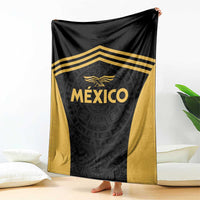 Football 2025 Mexico Blanket Special Gold Edition