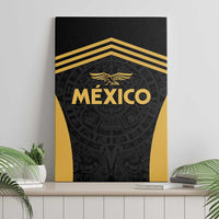 Football 2025 Mexico Canvas Wall Art Special Gold Edition