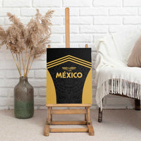 Football 2025 Mexico Canvas Wall Art Special Gold Edition