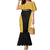 Custom Football 2025 Mexico Family Matching Mermaid Dress and Hawaiian Shirt Special Gold Edition