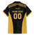 Custom Football 2025 Mexico Family Matching Off The Shoulder Long Sleeve Dress and Hawaiian Shirt Special Gold Edition