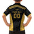 Custom Football 2025 Mexico Family Matching Puletasi and Hawaiian Shirt Special Gold Edition