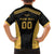 Custom Football 2025 Mexico Family Matching Short Sleeve Bodycon Dress and Hawaiian Shirt Special Gold Edition