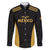 Custom Football 2025 Mexico Family Matching Short Sleeve Bodycon Dress and Hawaiian Shirt Special Gold Edition