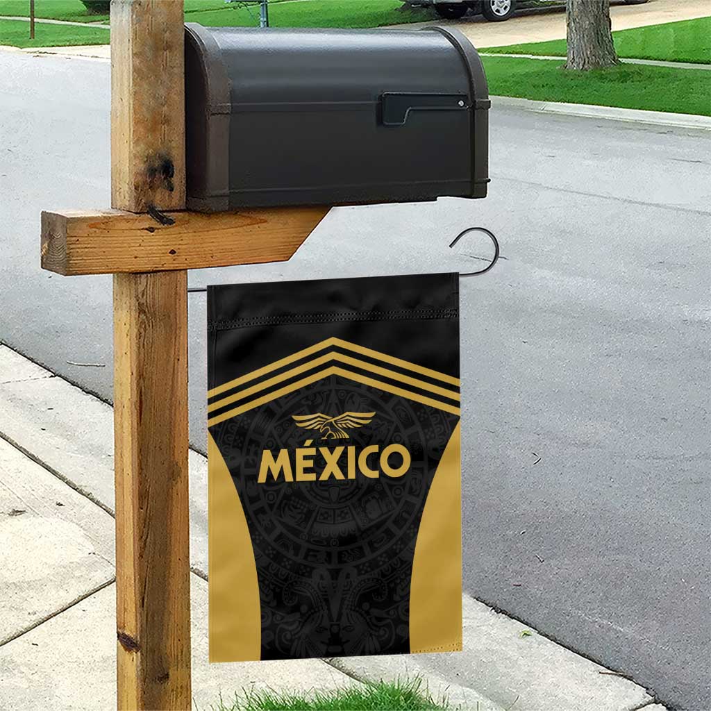 Football 2025 Mexico Garden Flag Special Gold Edition