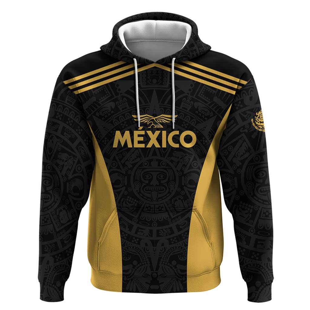Custom Football 2025 Mexico Hoodie Special Gold Edition