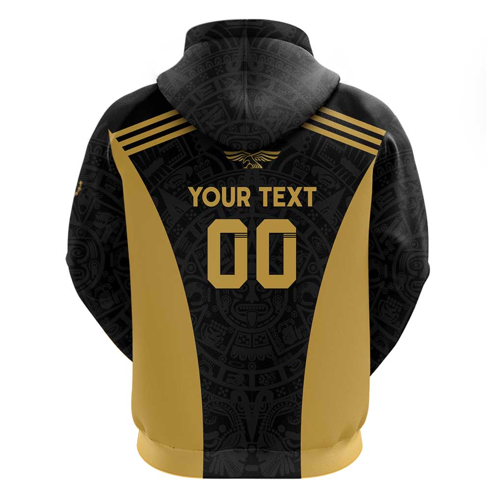Custom Football 2025 Mexico Hoodie Special Gold Edition
