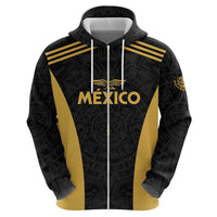 Custom Football 2025 Mexico Hoodie Special Gold Edition
