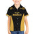 Custom Football 2025 Mexico Kid Hawaiian Shirt Special Gold Edition