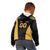 Custom Football 2025 Mexico Kid Hoodie Special Gold Edition
