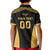 Custom Football 2025 Mexico Kid Polo Shirt Special Gold Edition