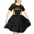Custom Football 2025 Mexico Kid Short Sleeve Dress Special Gold Edition